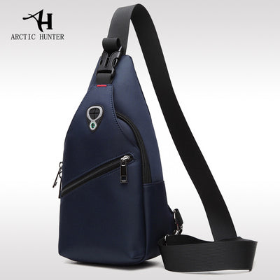 ARCTIC HUNTER New Male Chest Bag Fashion Leisure Waterproof Man Oxford Cloth Korea Style Messenger Shoulder Bag For Teenager Bag