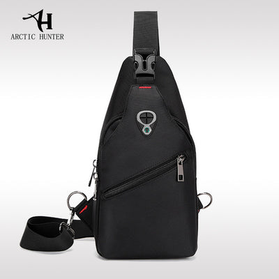 ARCTIC HUNTER New Male Chest Bag Fashion Leisure Waterproof Man Oxford Cloth Korea Style Messenger Shoulder Bag For Teenager Bag