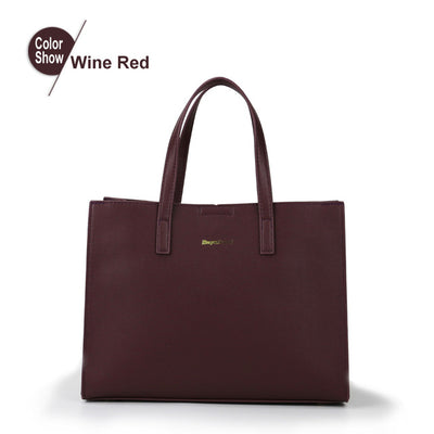 RoyaDong Brand 2018 Women Handbags High Quality Pu Leather Big Tote Bag Female Fashion Dress Shoulder Bags Casual Handbag