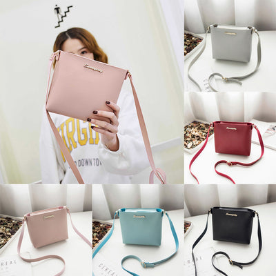 USPS XINIU Fashion Women Shoulder Bag Candy colored Crossbody Messenger Bag High Quality Vintage Designer Phone & Coin Bag