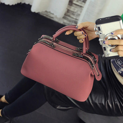 2018 Women Fashion casual Boston handbags women evening clutch messenger bag ladies party famous brand shoulder crossbody bags