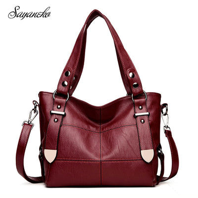 Bags For Women Luxury Handbag Female Brand Designer Shoulder Bag Casual Shopping Tote PU Leather Handbags Double Arrow Soild Bag