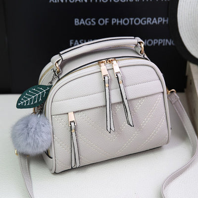 women messenger bags new spring/summer 2018 inclined shoulder bag women's leather handbags Bag ladies hand bags LX451